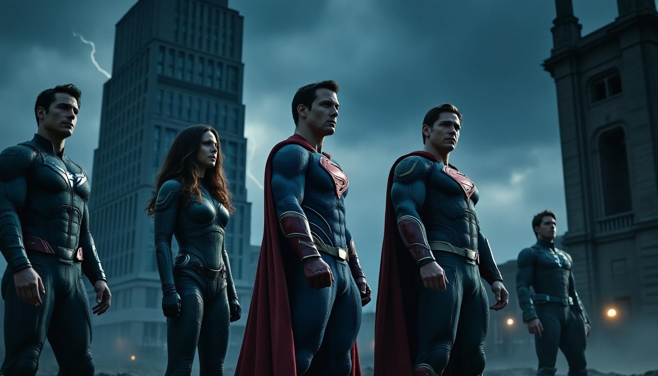 discover how zack snyder has ignited new excitement among dceu fans with breathtaking images of superman and deathstroke. see why these stunning reveals are making headlines.