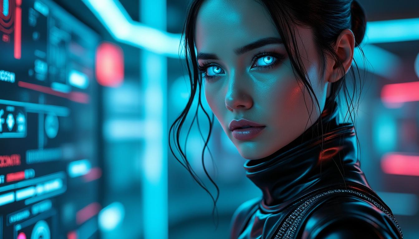 dakota johnson stars as an android in an exciting new sci-fi thriller, delivering a captivating performance in a futuristic story filled with suspense and action.
