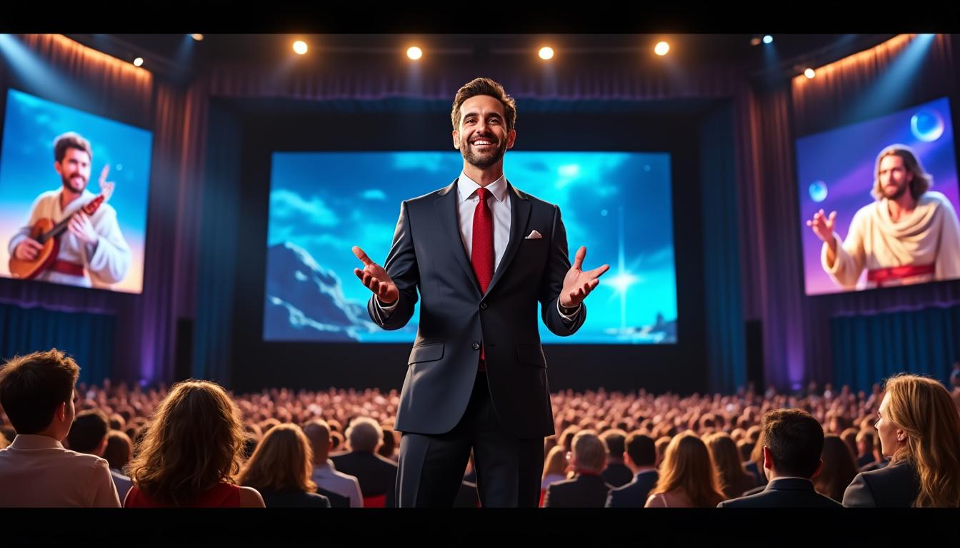 discover david's groundbreaking animated musical film adaptation of the bible, bringing timeless stories to life with vibrant visuals and captivating songs.