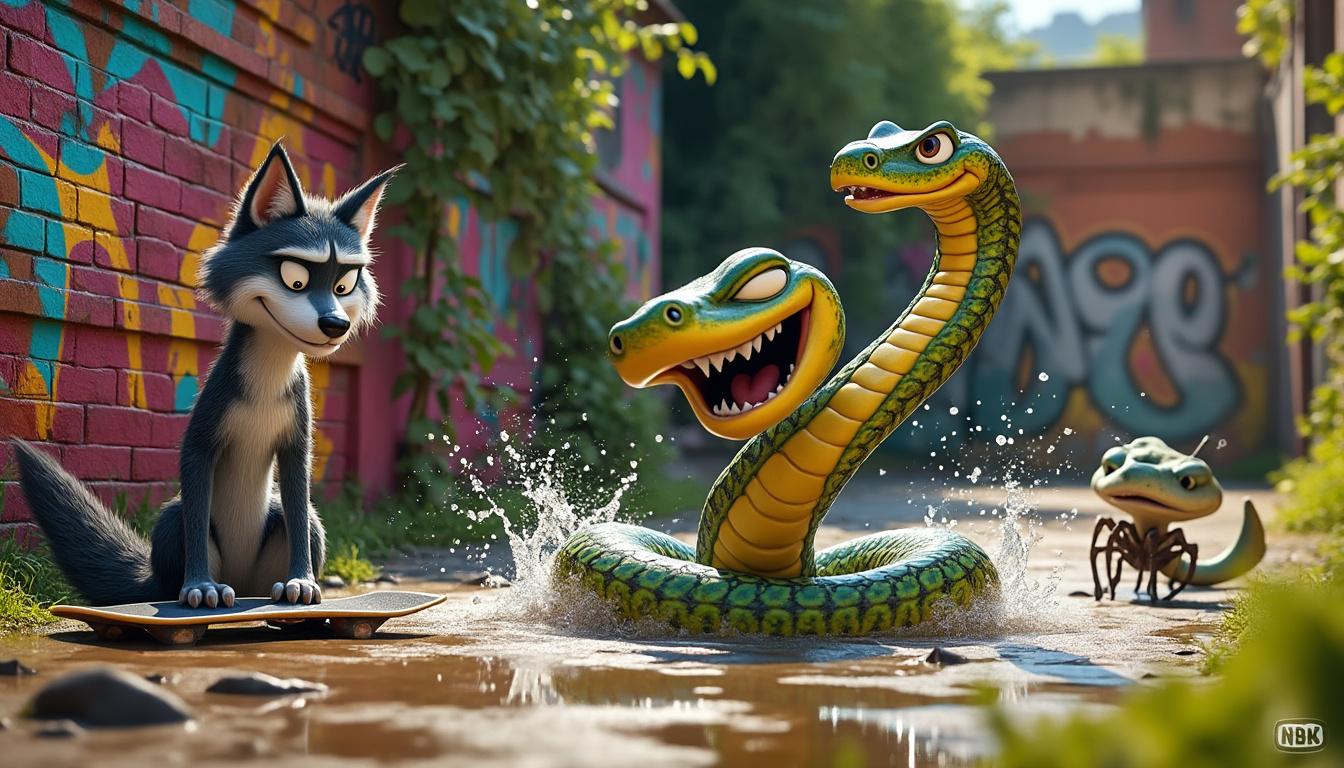 get an exclusive first look at the bad guys prequel! discover the hilarious mishaps and comical challenges faced by the group before their main adventure begins.