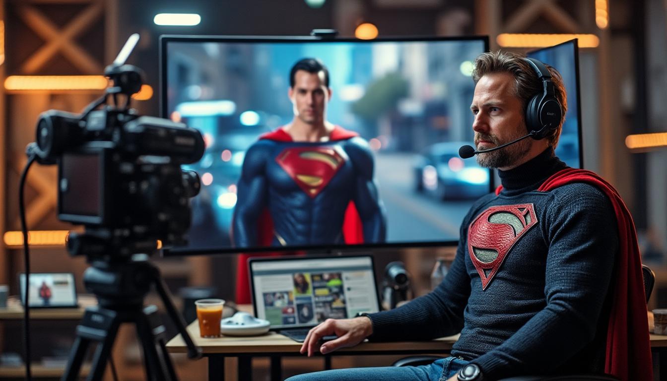 james gunn reveals thrilling updates on the development of superman's upcoming film in the dc universe, promising an exciting new chapter for fans.