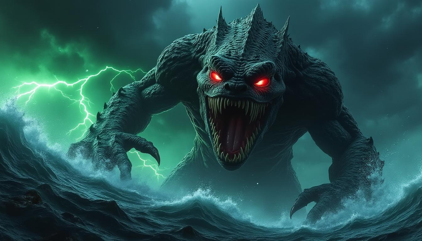 discover the terrifying sea beast unleashed in the chilling horror flick 'kraken'. watch the trailer now to experience the ultimate underwater nightmare!