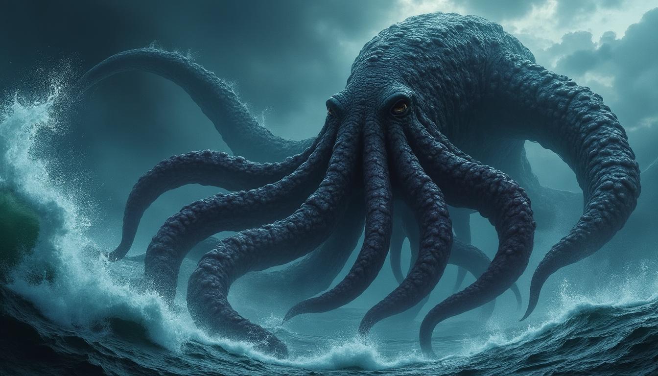 discover the horrifying sea beast unleashed in the kraken trailer, promising a chilling horror experience that will keep you on the edge of your seat.