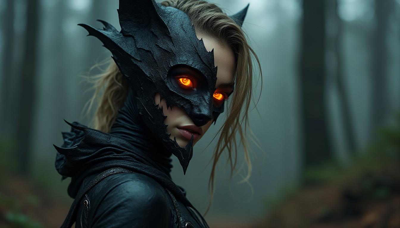 discover lily-rose depp's stunning transformation in exclusive werwulf set photos, showcasing her dramatic new look and captivating presence.