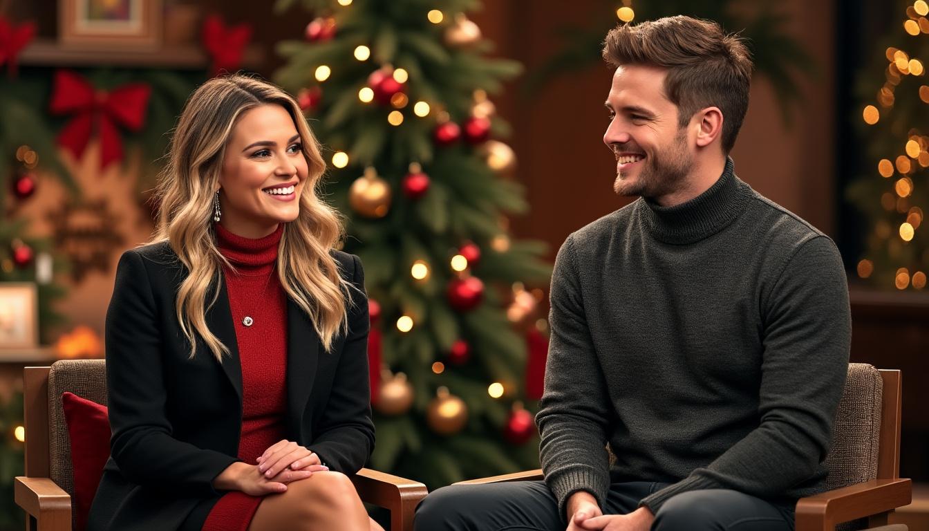 get exclusive insights from olivia holt and connor swindells as they discuss their roles and experiences in netflix's festive film 'jingle bell heist' in this special interview.