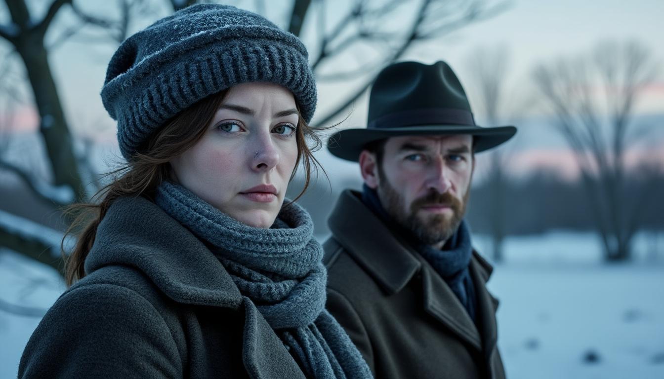 discover the chilling new trailer for midwinter break, starring lesley manville and ciarán hinds in a gripping tale of suspense and drama.