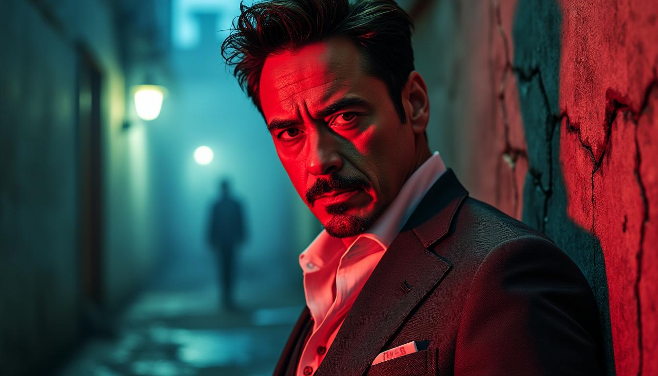 robert downey jr. stars in an intense new serial killer thriller set to premiere soon on paramount+, promising suspense and gripping drama.