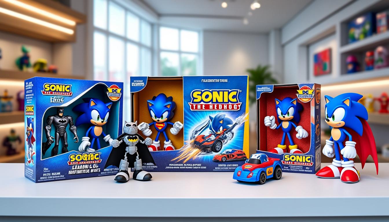 enter for a chance to win exclusive dc x sonic the hedgehog gift boxes featuring jakks' exciting crossover toys. don't miss out on these limited-edition collectibles!