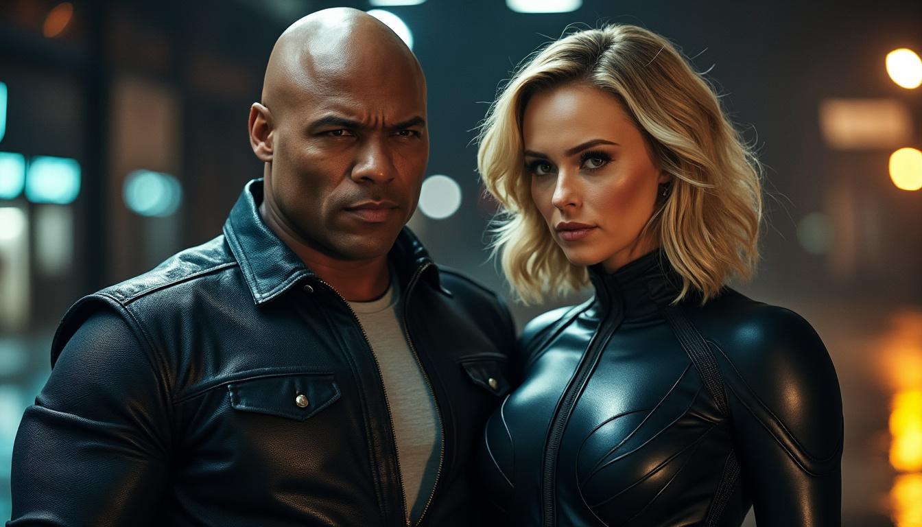 fantastic four's mcu star teams up with charlize theron in the thrilling new movie 'tyrant', promising intense action and suspense.
