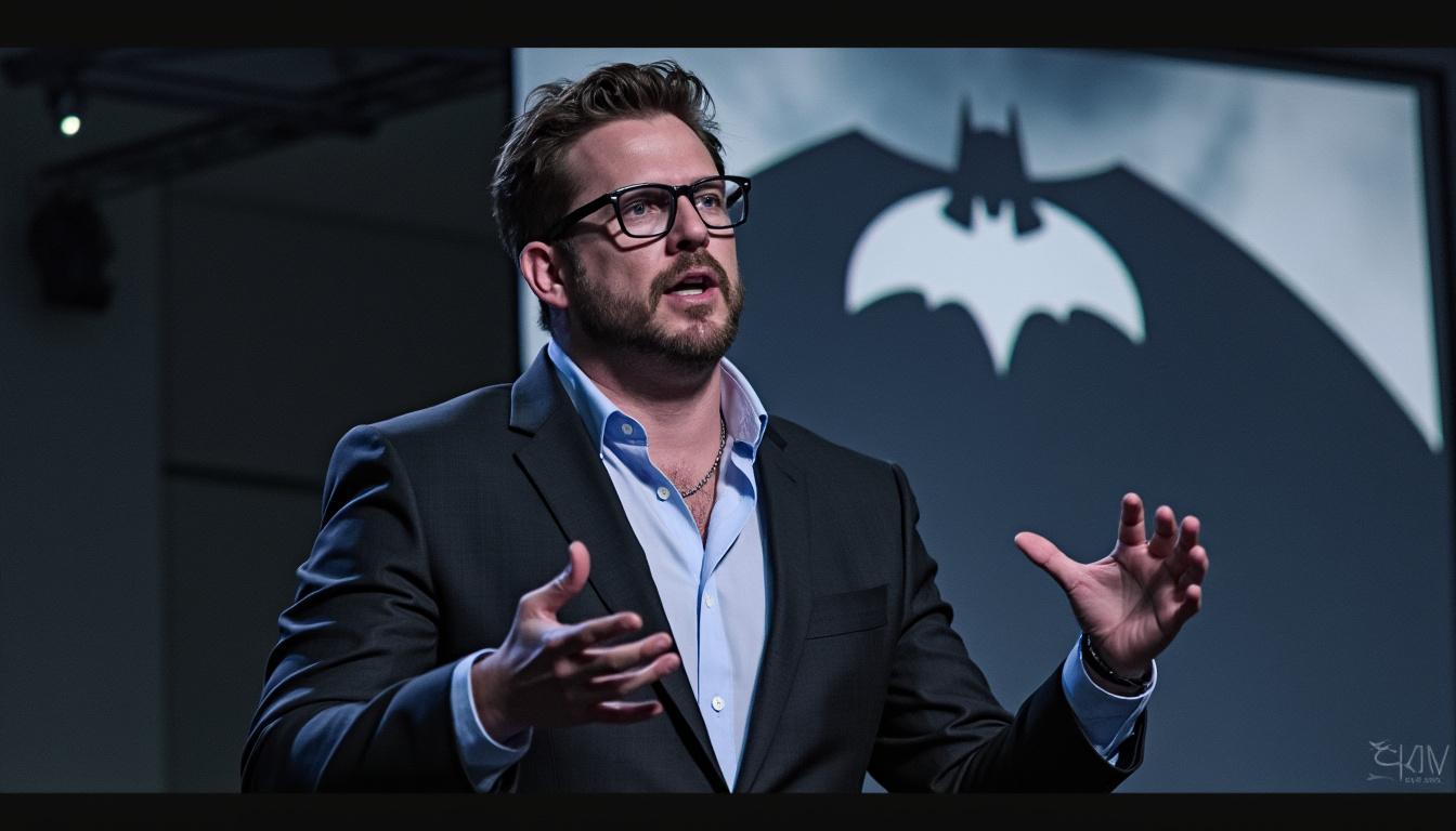 james gunn confirms that the upcoming batman spin-off movie will take place outside the continuity of the dc universe, offering a fresh and unique storyline.