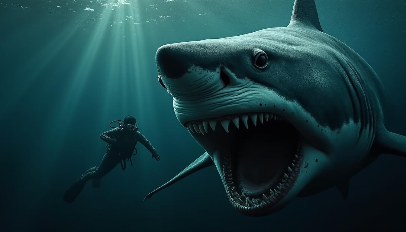 netflix acquires sony's intense shark thriller, originally planned for theatrical release, bringing thrilling oceanic suspense directly to your streaming device.