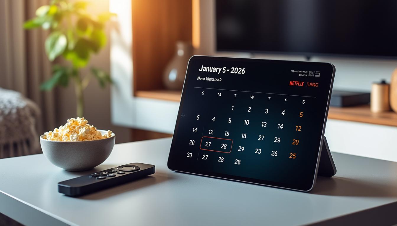 discover the netflix release calendar for january 5–11, 2026, featuring exciting new tv shows and movies arriving this week. stay updated on the latest must-watch content!