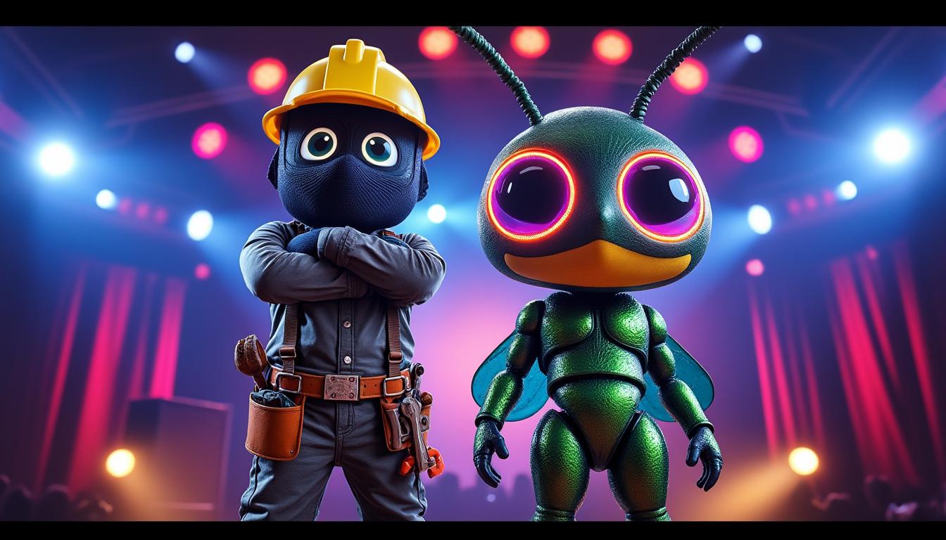 discover the surprising true identities behind the handyman and scarab on the masked singer. unmask the mystery and see which celebrities were hidden in the costumes!