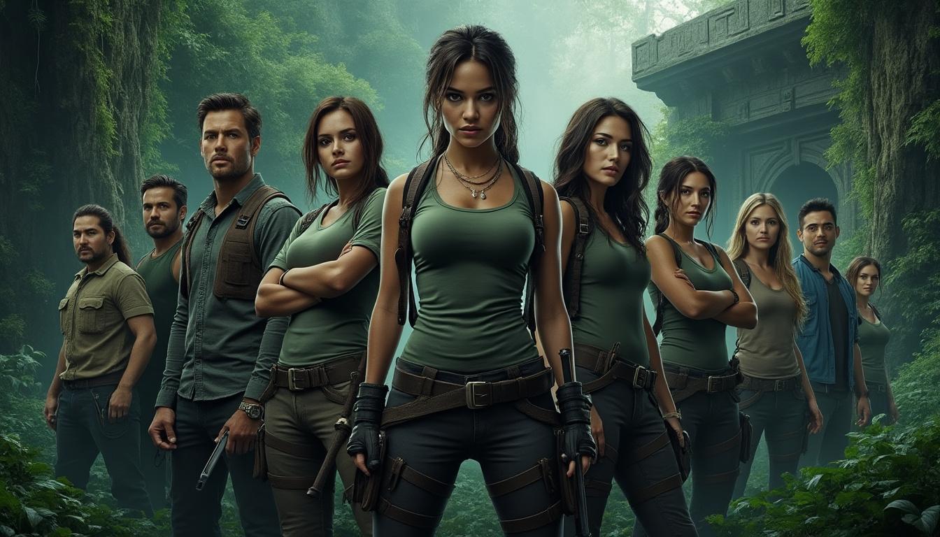discover the complete cast of the tomb raider tv series, featuring stars from harry potter and house of the dragon, bringing iconic characters to life in this thrilling adaptation.