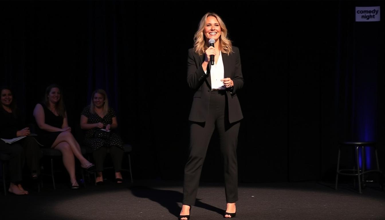 Chelsea Handler joue le rôle d’une célébrité déclinante dans une nouvelle série comique sur Hulu 1 chelsea handler shines as a fading celebrity in the new hulu comedy series, blending humor and heartfelt moments in this must-watch show.