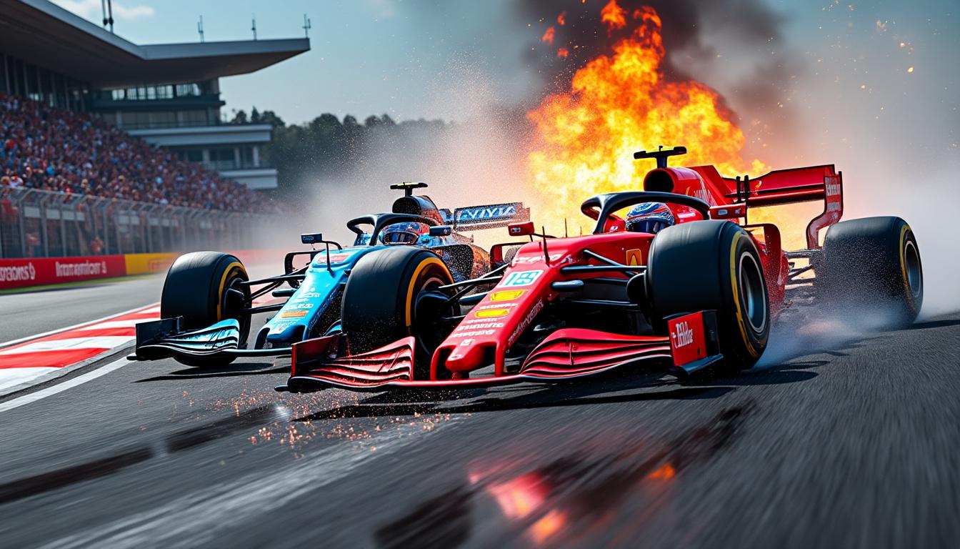 Formula 1 : Drive to Survive déchaîne un montage explosif de collisions pour susciter l’anticipation de la saison 8 1 formula 1: drive to survive releases an explosive collision montage to heighten excitement and anticipation for the much-awaited season 8.