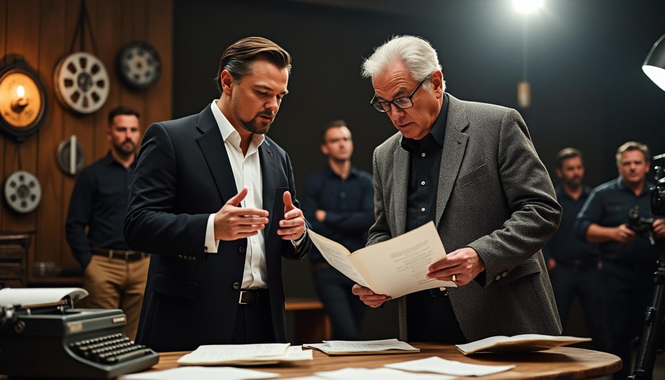 Leonardo DiCaprio partage ses réflexions sur le prochain biopic de Frank Sinatra et sa dernière collaboration avec Martin Scorsese 1 leonardo dicaprio discusses his role in the upcoming frank sinatra biopic and shares details about his latest collaboration with director martin scorsese.