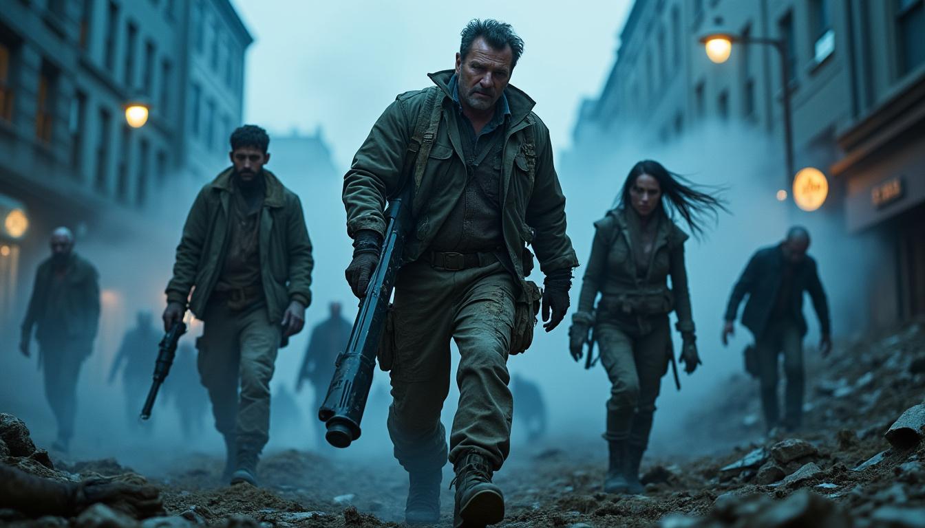 liam neeson, joe keery, and georgina campbell star in 'cold storage,' a thrilling zombie flick filled with intense action and suspense. dive into the madness of this gripping horror adventure.