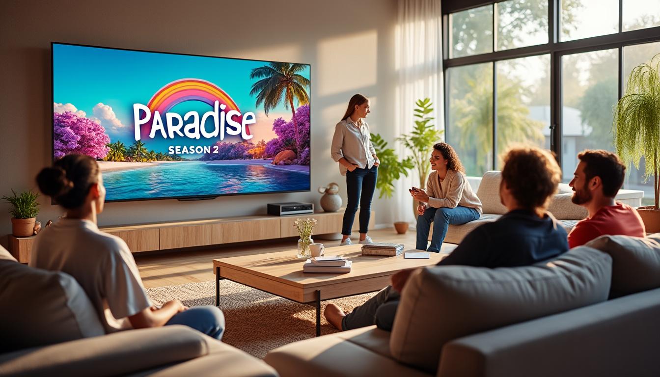 discover the total number of episodes and the complete release schedule for paradise season 2. stay updated with all the latest information about your favorite series!
