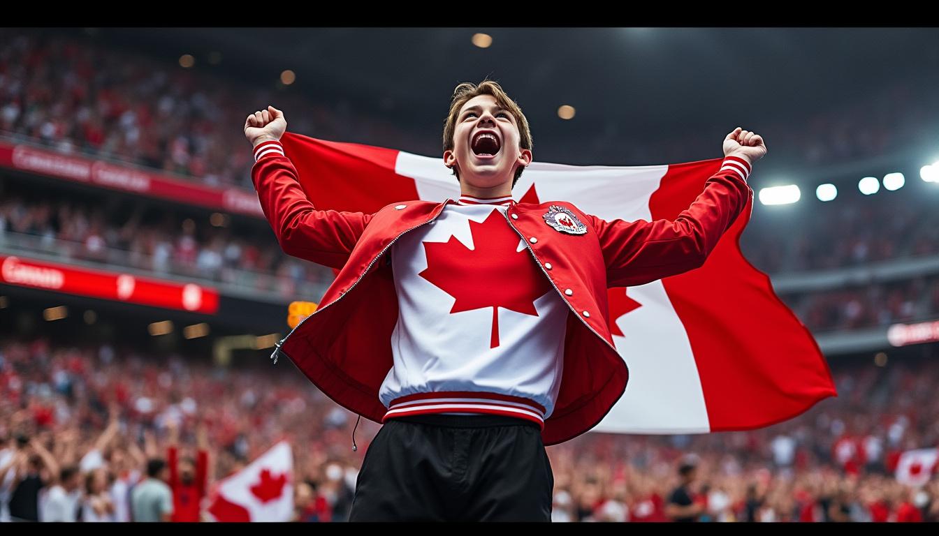 us-born stranger things star sparks controversy by cheering for canada at the olympics, facing backlash from fans and media.