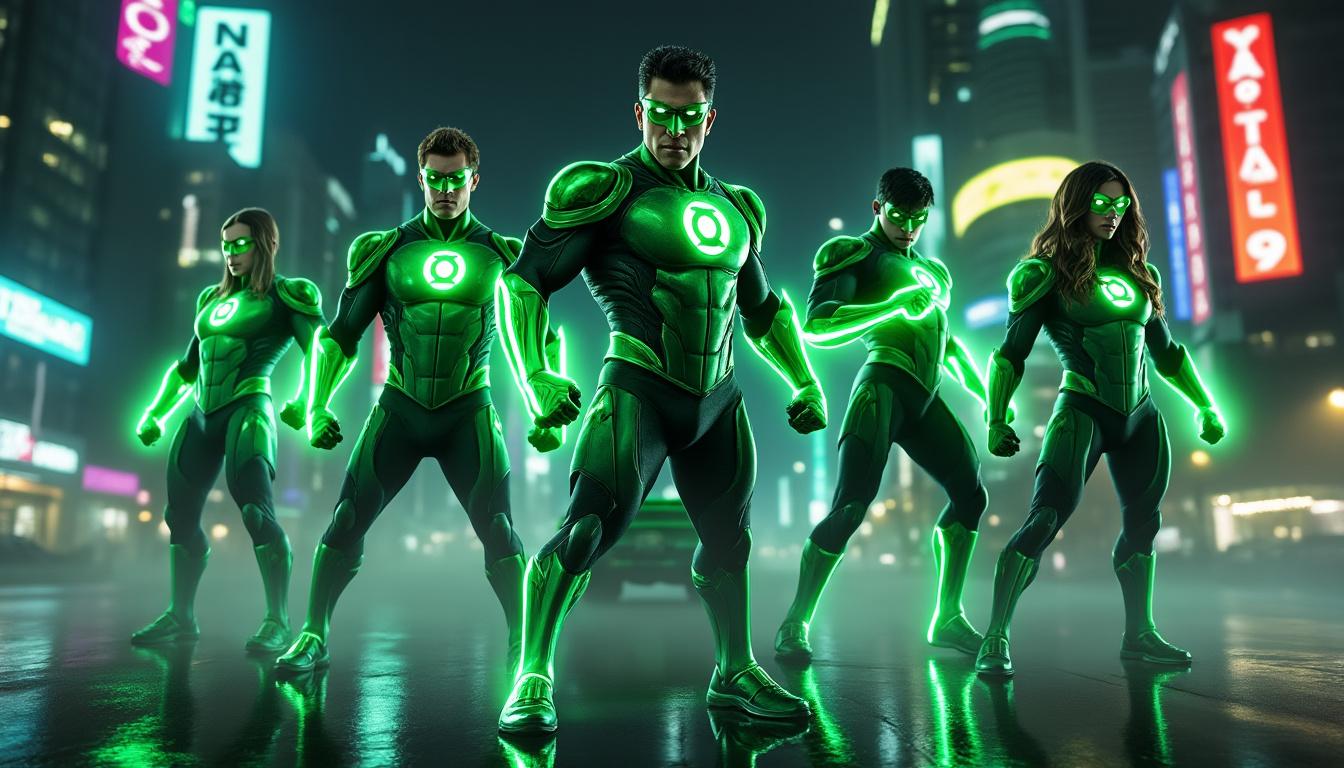 explore exclusive new photos of dc's green lanterns unveiled after the recent teaser, offering a closer look at your favorite heroes in action.