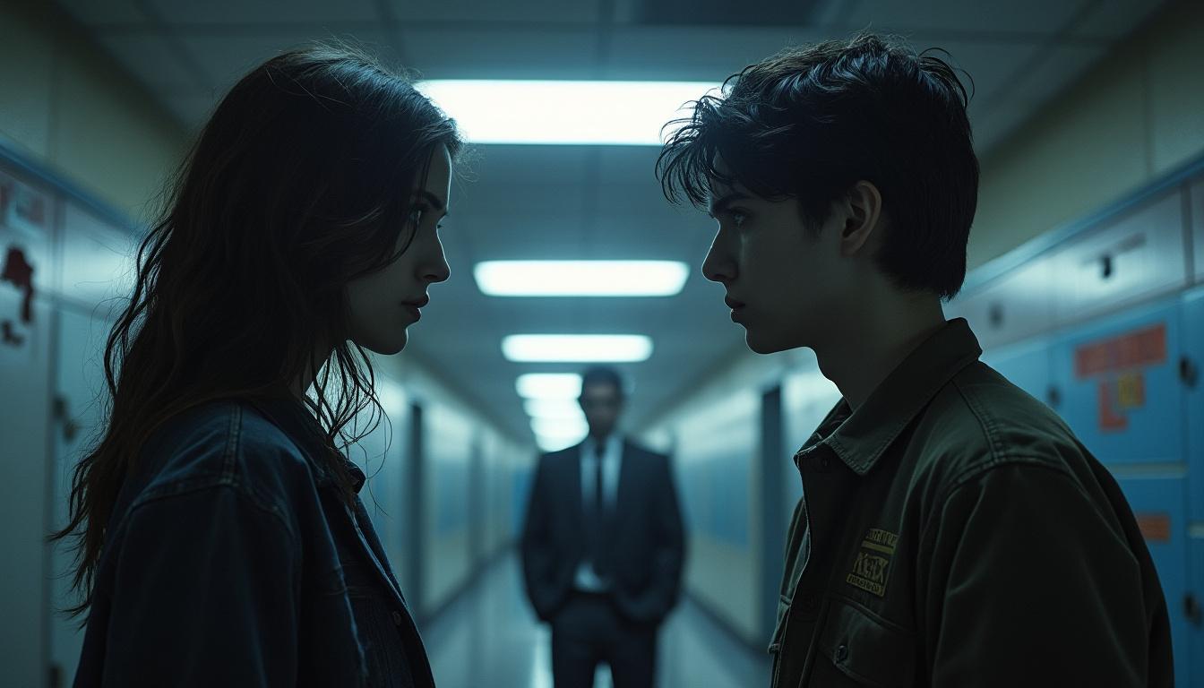 watch the thrilling trailer for 'the school duel,' where the purge tackles the intense issue of school violence, featuring a gripping performance by oscar nuñez.