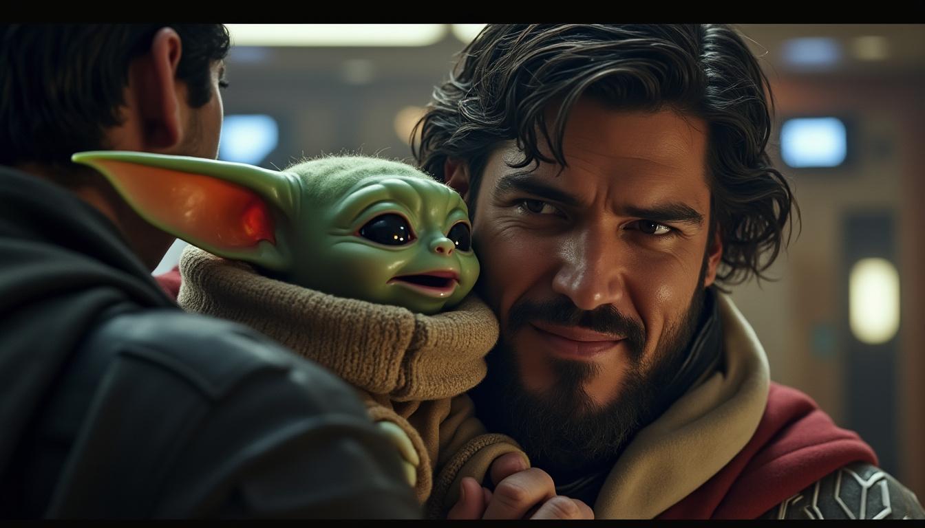 Watch Pedro Pascal Playfully Tickle Grogu in Exciting New The Mandalorian Movie Clip 1 watch pedro pascal playfully tickle grogu in an exciting new clip from the mandalorian, bringing fun and charm to this beloved star wars series.