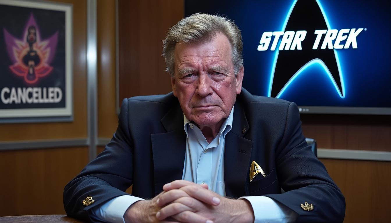 william shatner shares his sorrow over the cancellation of the new star trek series and addresses the negative public reaction.
