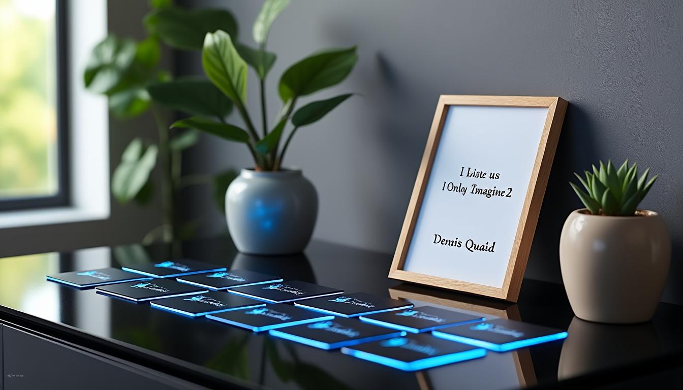 enter to win digital codes and a signed poster for dennis quaid's 'i can only imagine 2'! don't miss your chance to own exclusive memorabilia from this inspiring film.