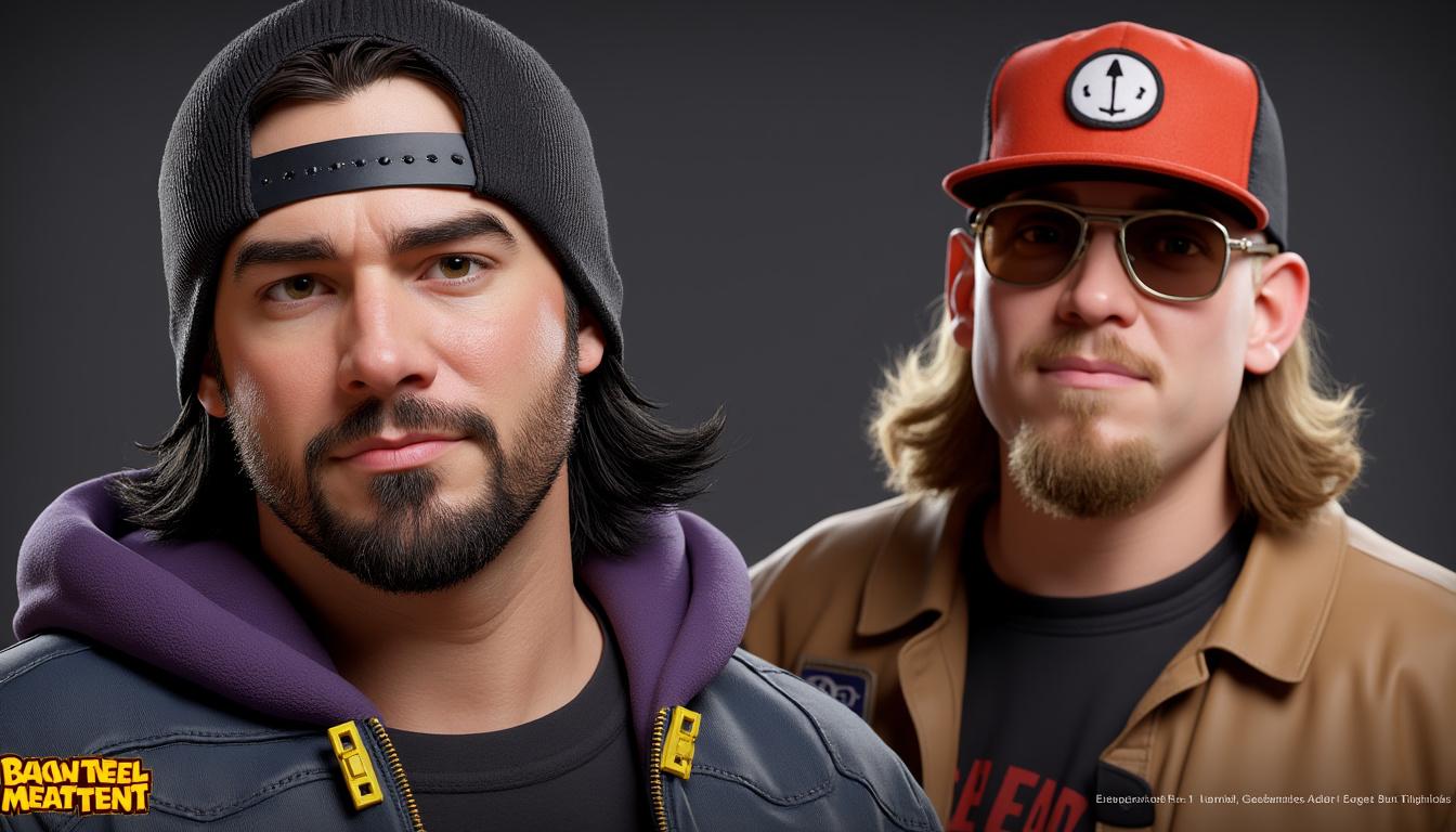get an exclusive sneak peek into the ultimate view askewniverse brawl with jay and silent bob: chronic blunt punch. action, humor, and chaos collide in this epic showdown!