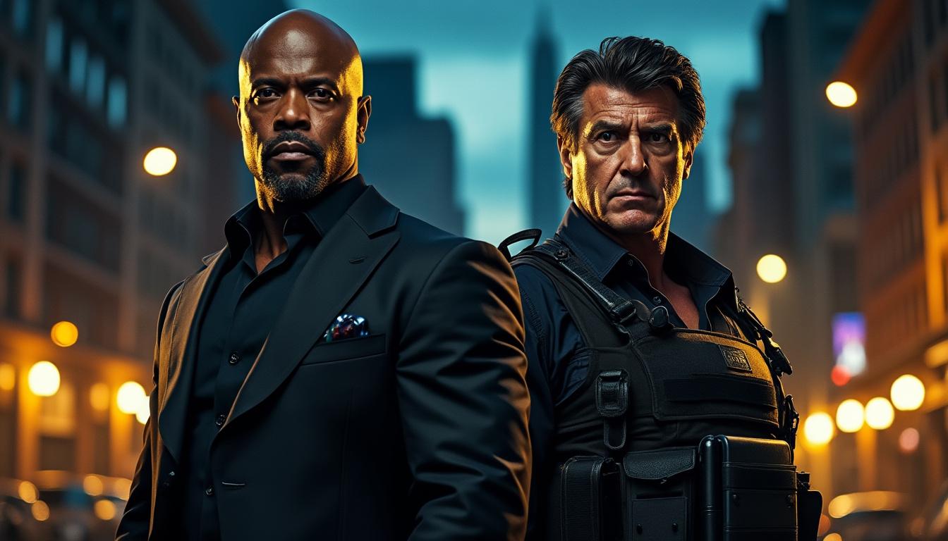 discover the latest visuals and official release date for the new series starring samuel l. jackson and sylvester stallone, bringing thrilling action and star power.
