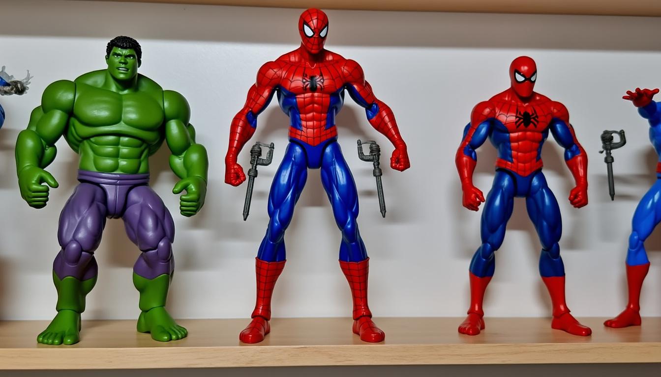 discover spider-man 4 figures that highlight savage hulk's impressive debut in the mcu, showcasing detailed collectibles from the latest film.