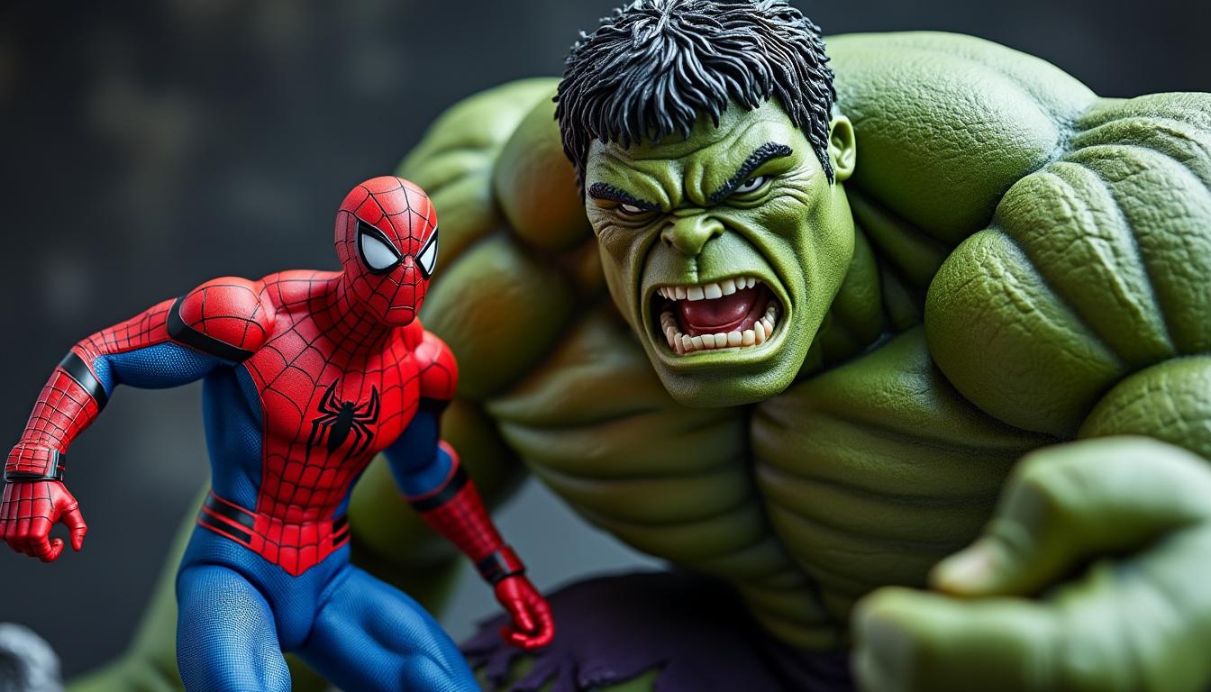 explore the latest spider-man 4 figures highlighting savage hulk's impressive debut in the mcu, showcasing detailed designs and iconic moments from the film.