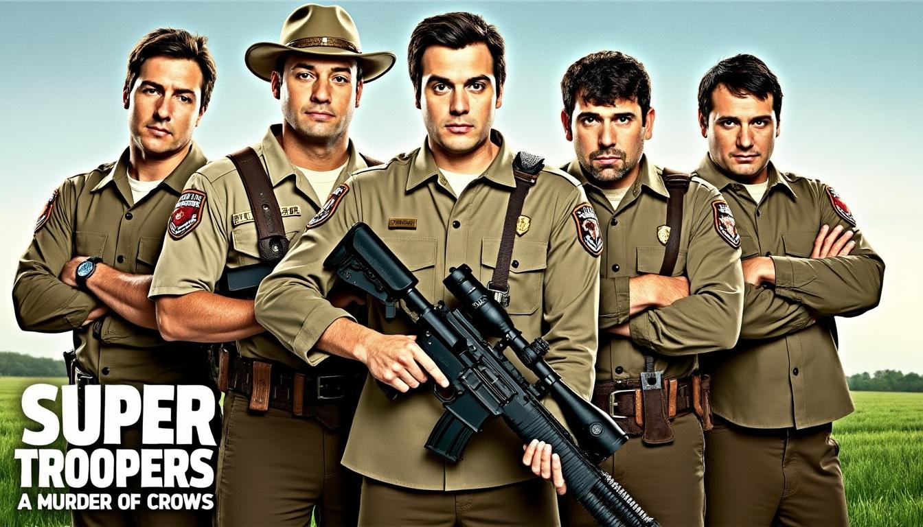 watch the super troopers 3 trailer and get excited for the hilarious comeback of the beloved comedy franchise. laugh out loud with your favorite goofy troopers once again!